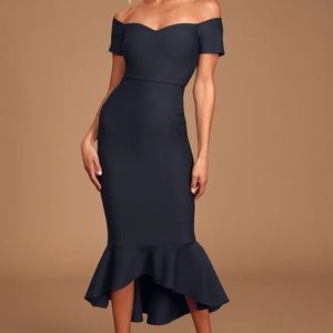 NWT Off the Shoulder Lulus Dress